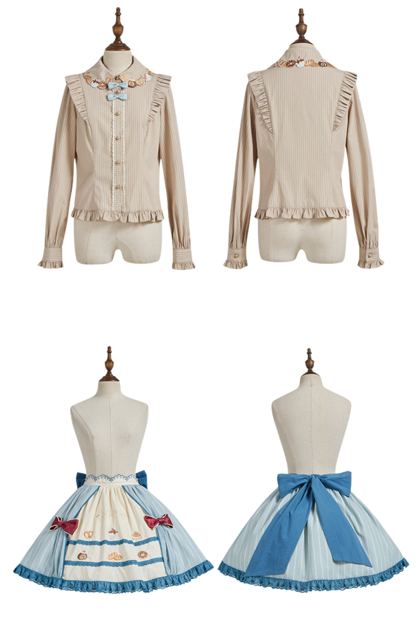 Bakery Doll Lolita Skirt + Shirt + Dress