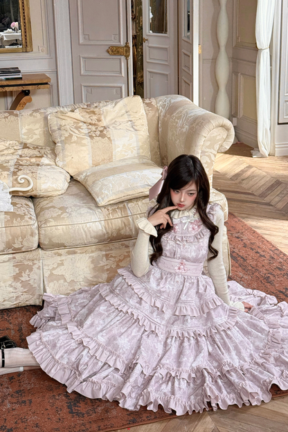 ラブリーロリータベストドレス+トップス+ベルト