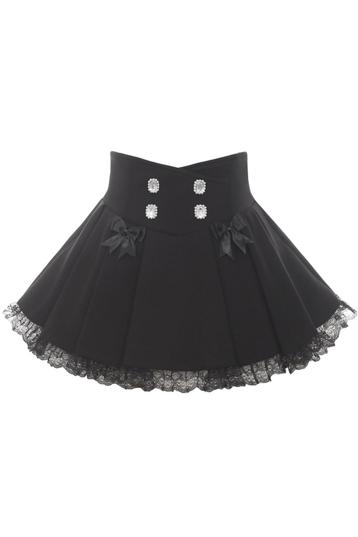 Puppen-Spitzenoberteil + Culottes