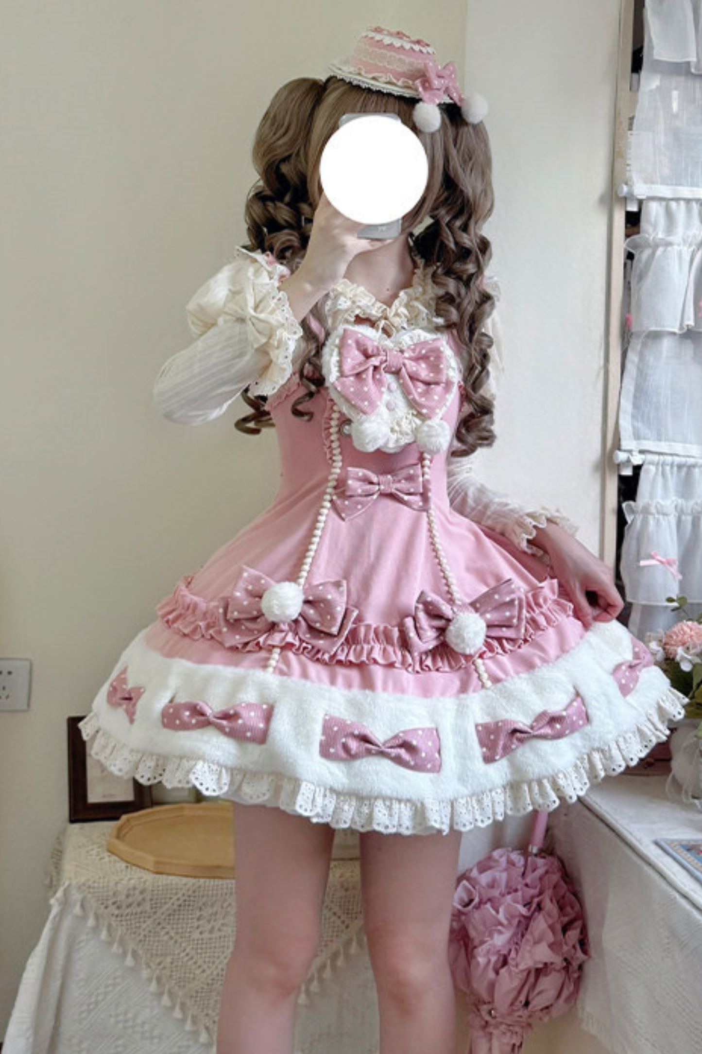 Snow Velvet Lolita Dress