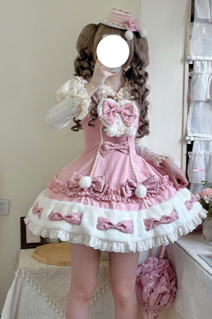 Snow Velvet Lolita Dress