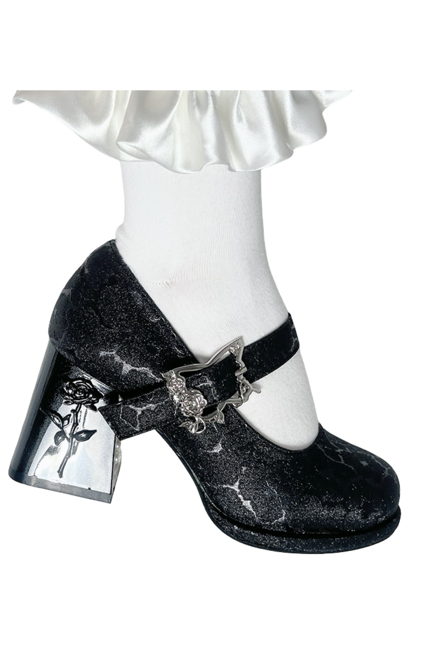 Floating Dreamland Platform Block Heels