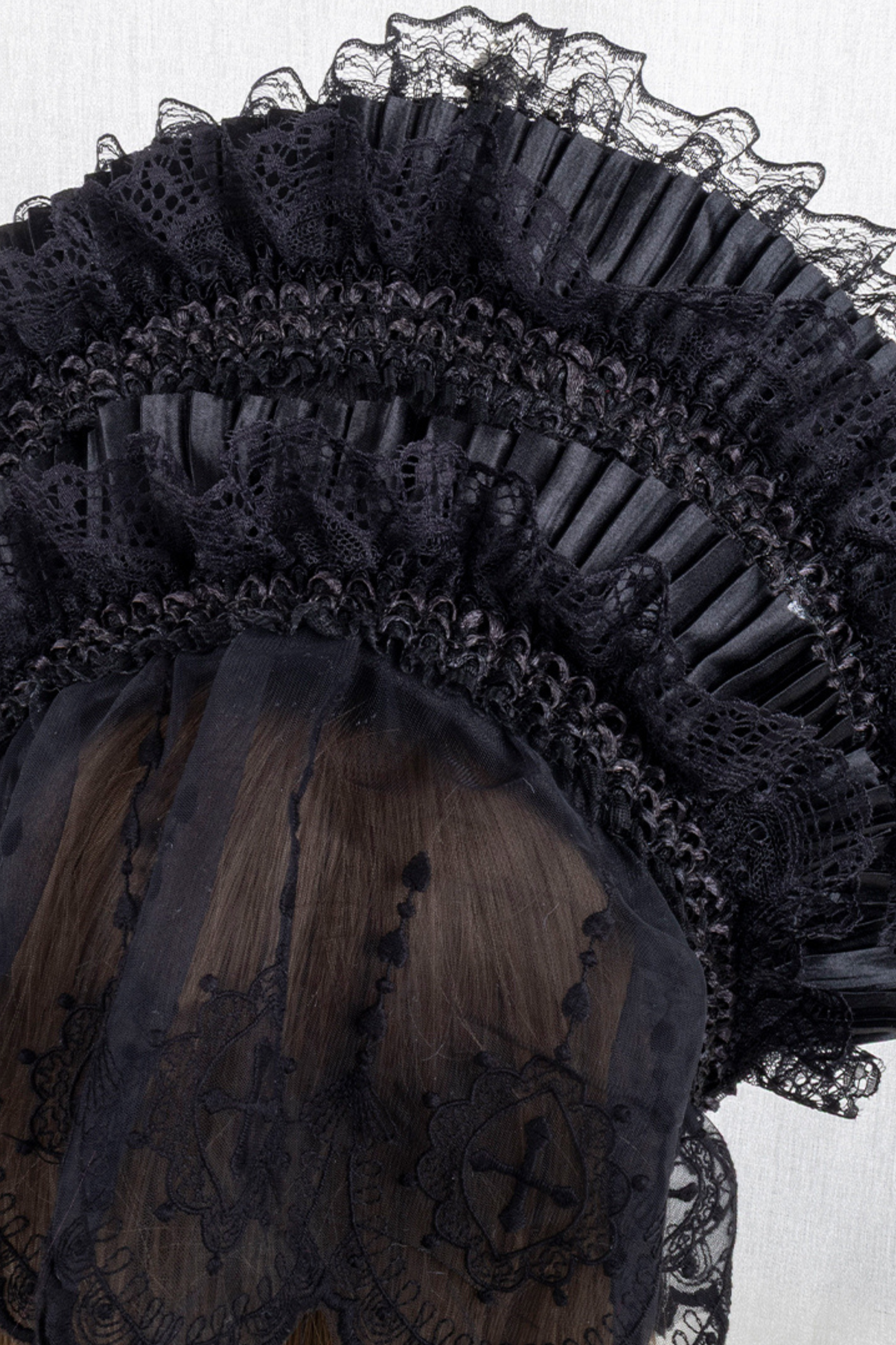 ゴシックエレガンクリップハット+ボンネット+フラットハット