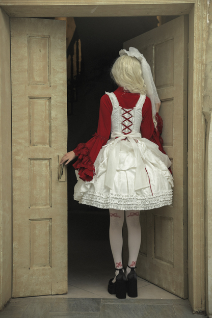 Moon River Gothic Skirt + Cape + Top + Bow