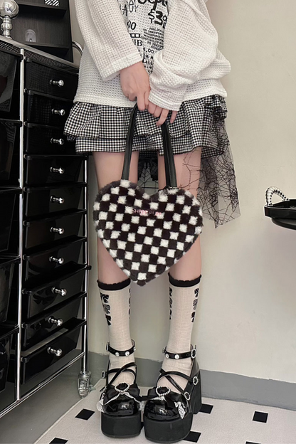 レイシープパフロリータレースラインストーンリボンフラットフォームシューズ