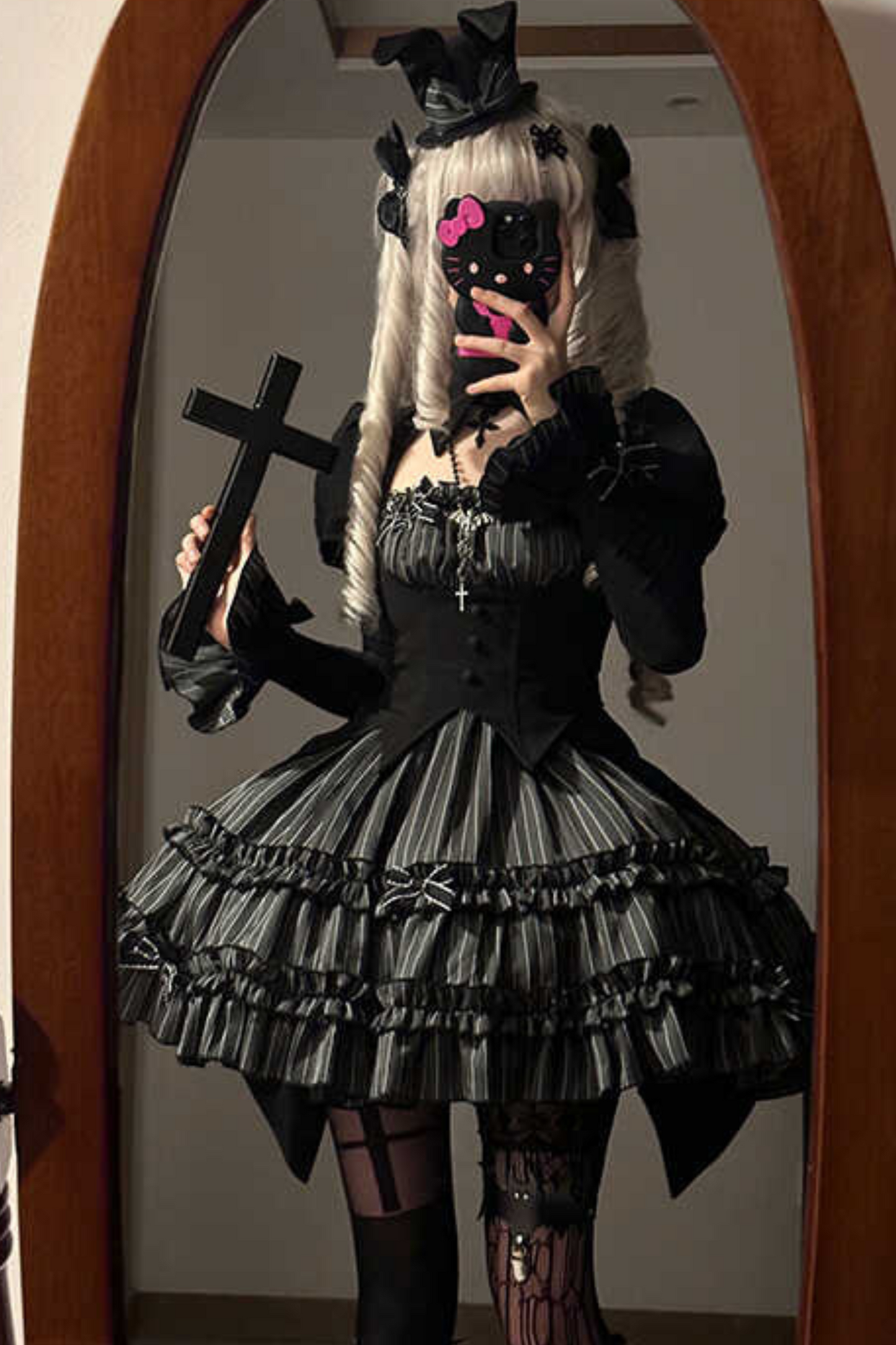 Rabbit Duke Gothic Lolita Dress + Bunny Ear Hat