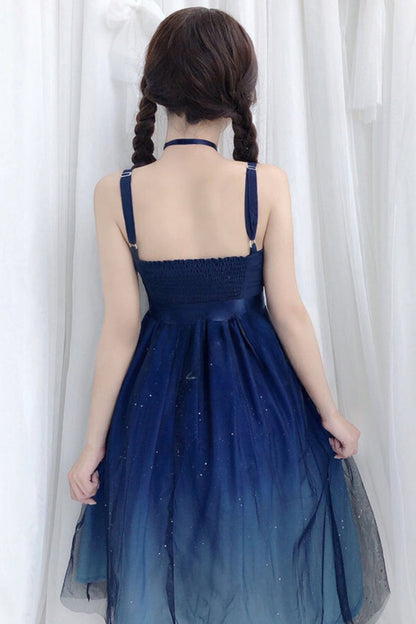 Fairy Lolita Starry Sky Dress Setup