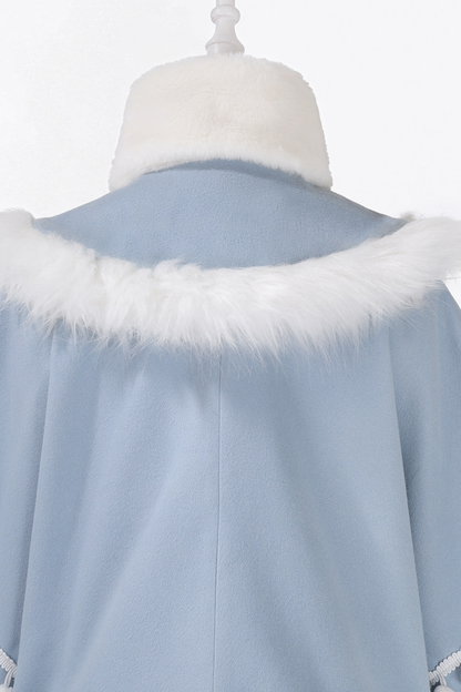 チャイナスノーロリータジャケット+トップス+スカート+スカーフ