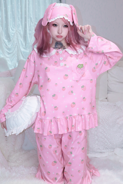 ストロベリースターパジャマ