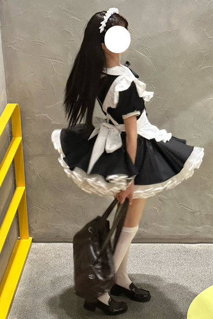 Glass Doll Maid Lolita Dress + Apron