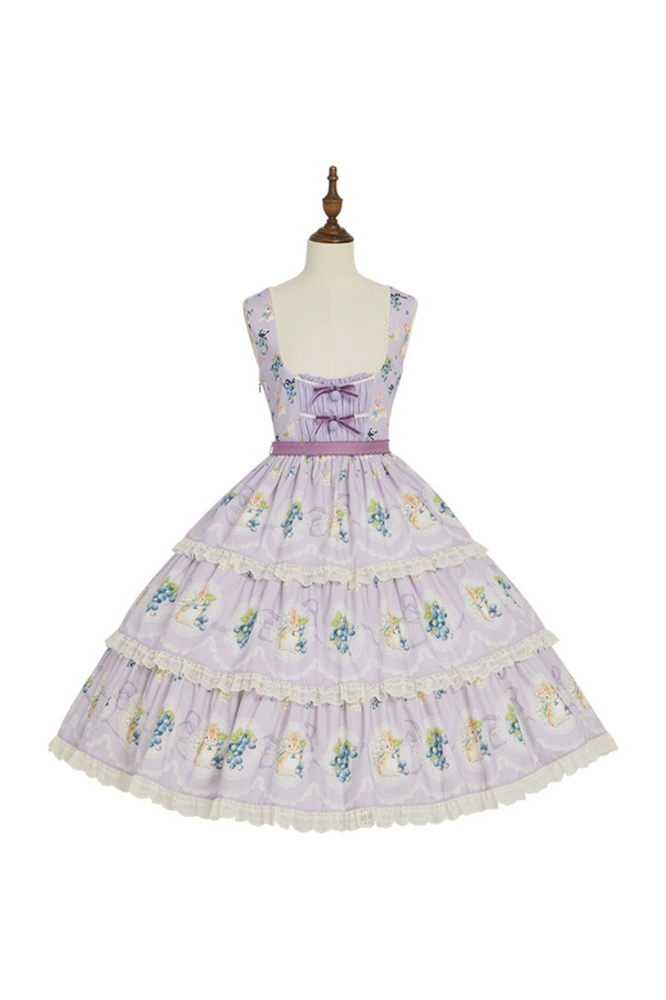 ベニーズブルーベリーガーデンロリータジャンパースカート+ドレス+インナーシャツ