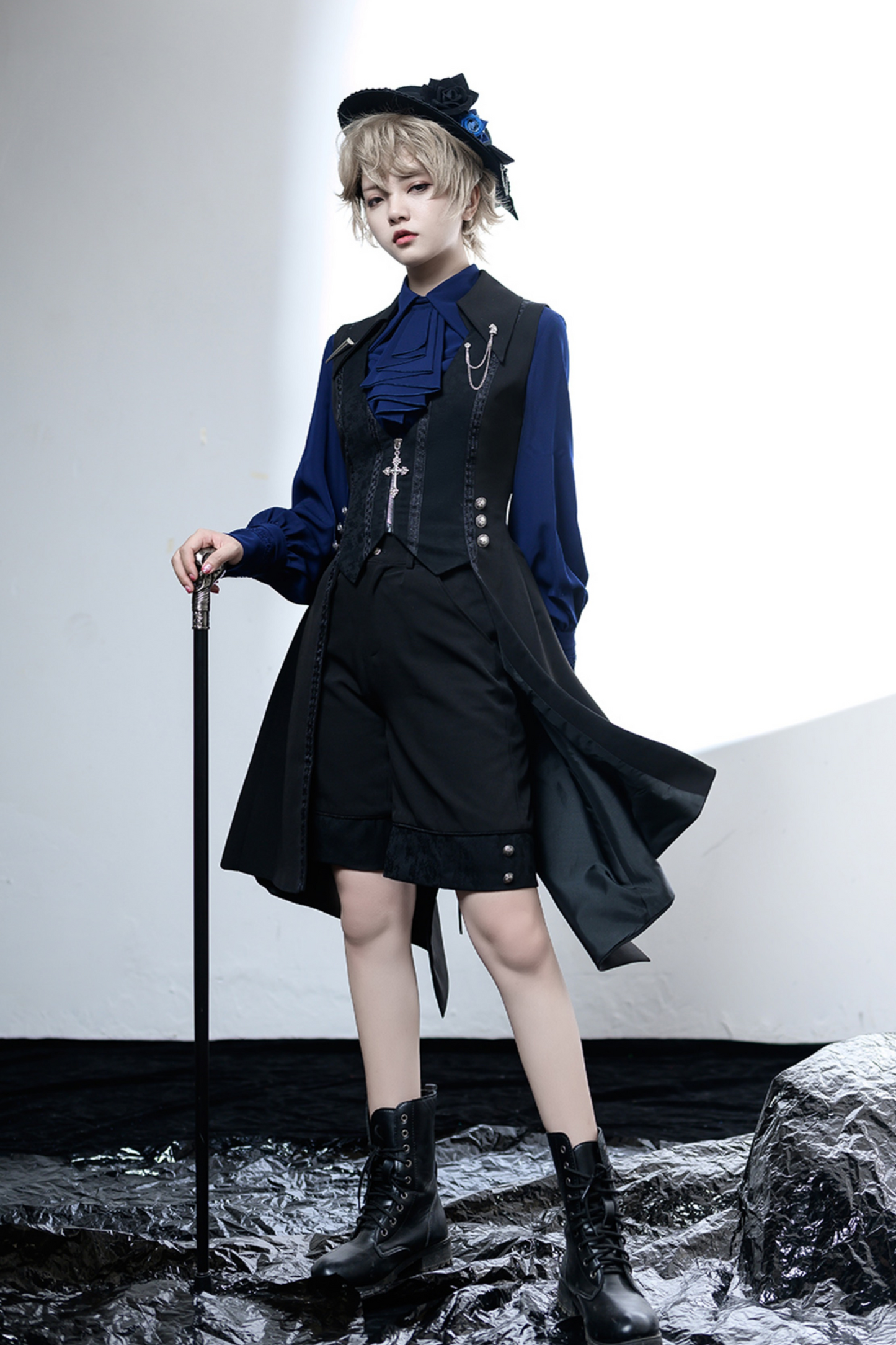 レトロロリータラムスリーブシャツ