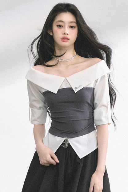 French American Stripe Tops