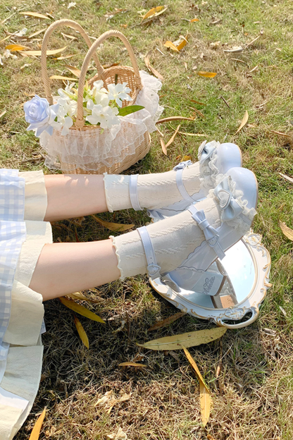 レースリボンロリータシューズ