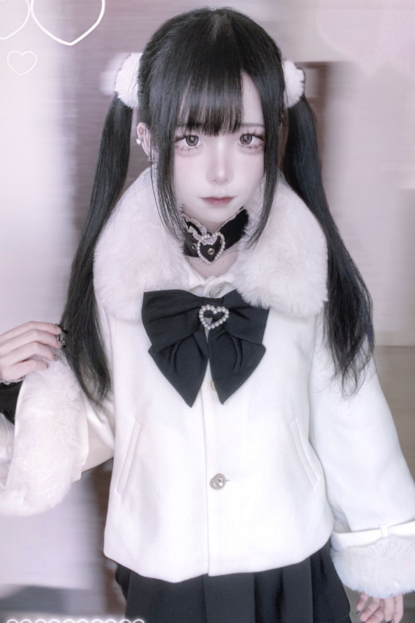 Fur Cute Snow Short Coat