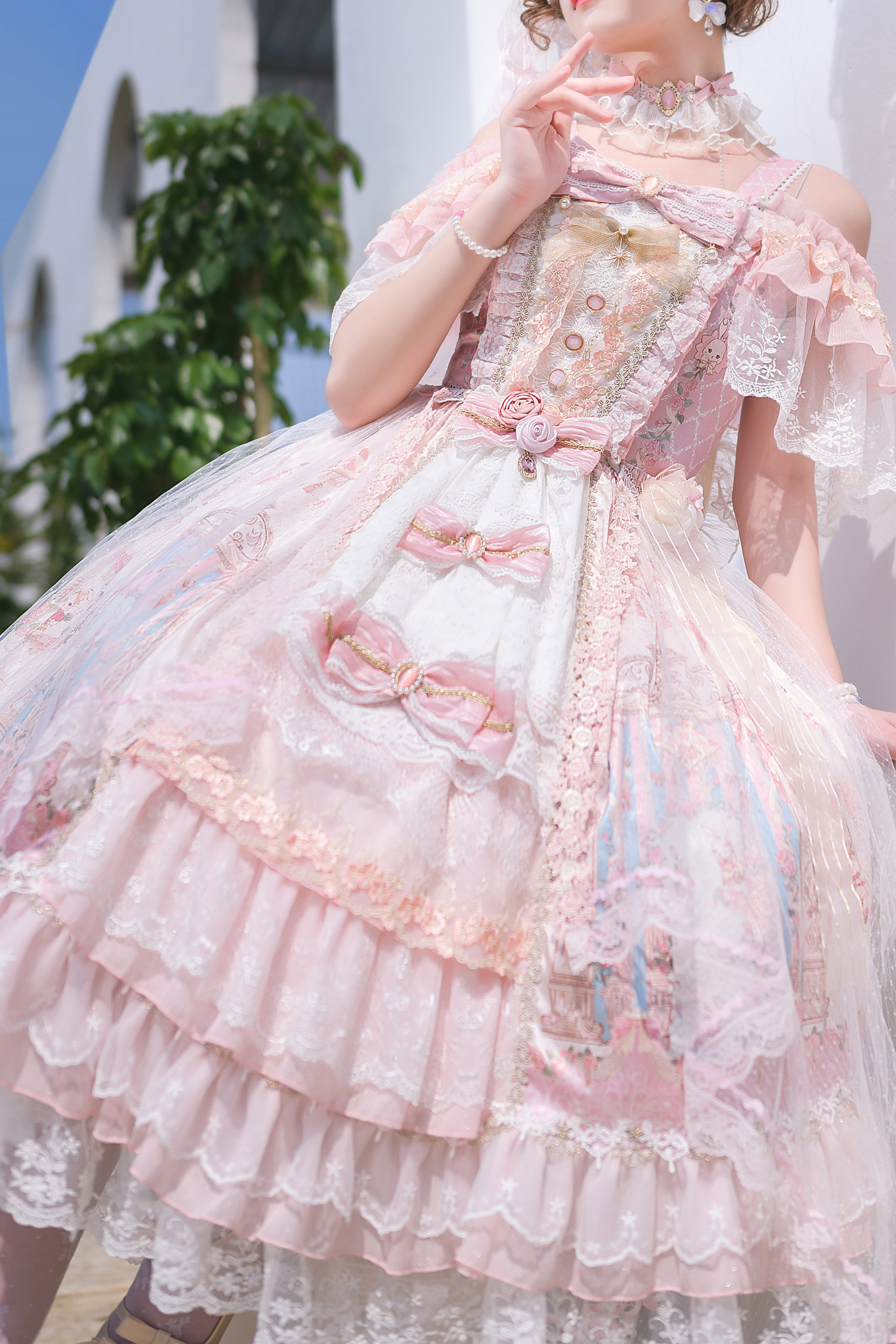 Flower Princess Lolita Dress Set