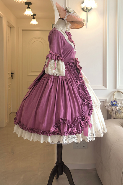 エレガントプリンセススリーブロリータドレス