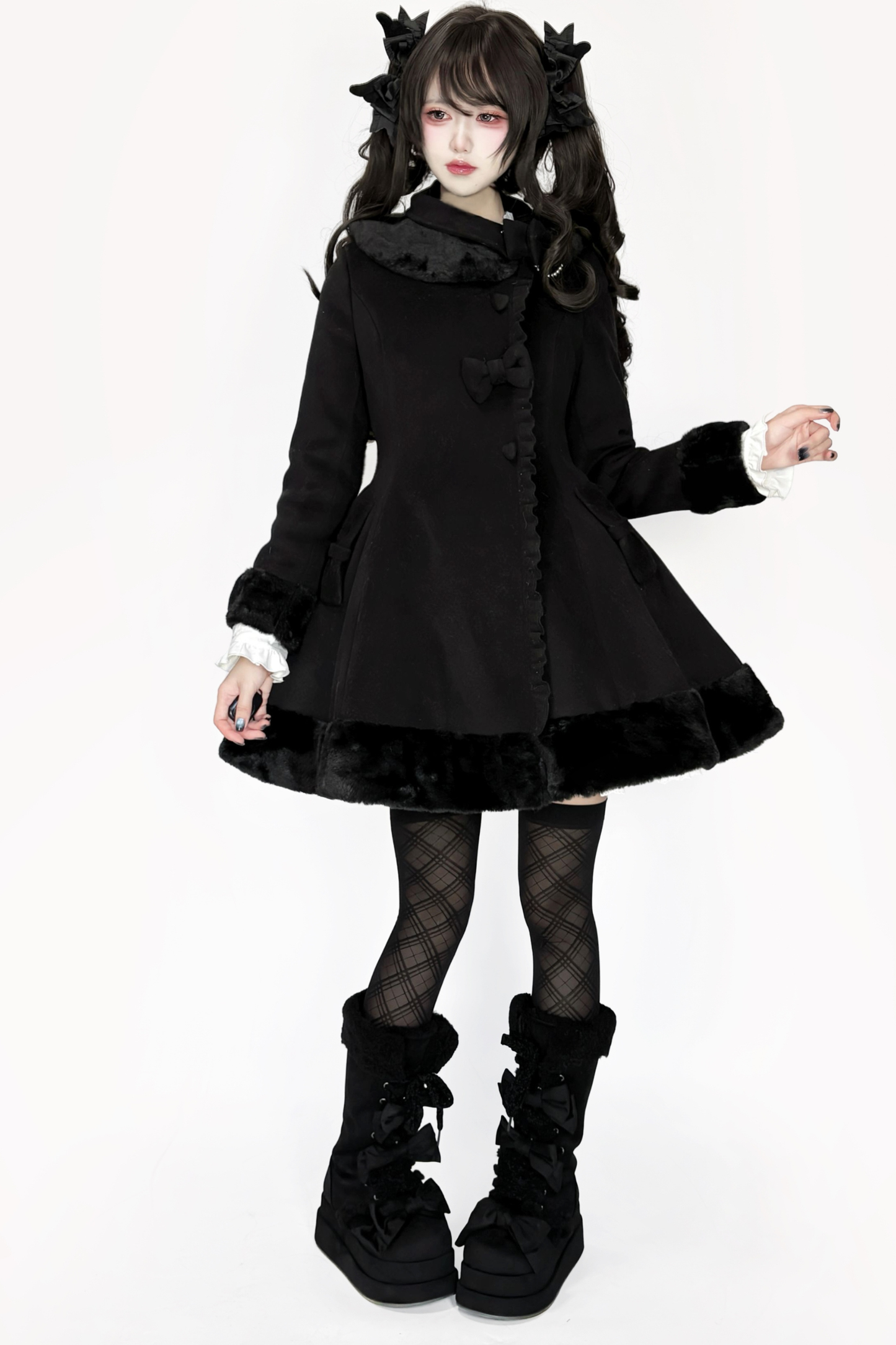 ロリータフレアキュートコート