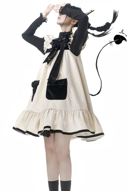 エーデルワイスフライスリーブドレス