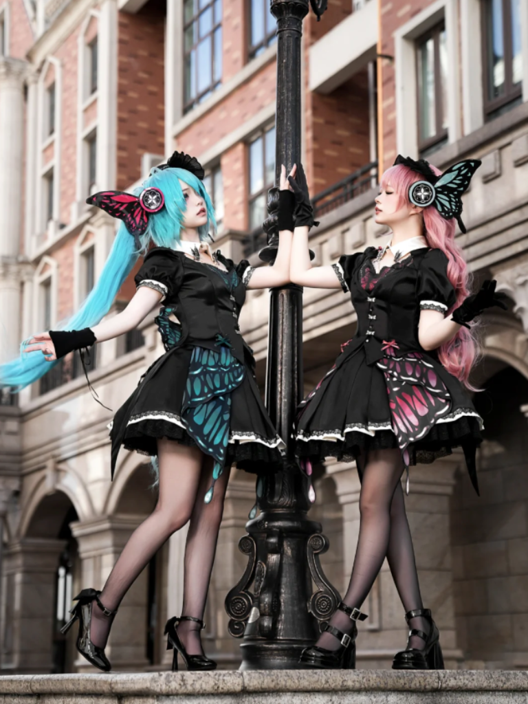 [Deadline for reservation: July 28th] Butterfly Elements Dark Gothic Lolita