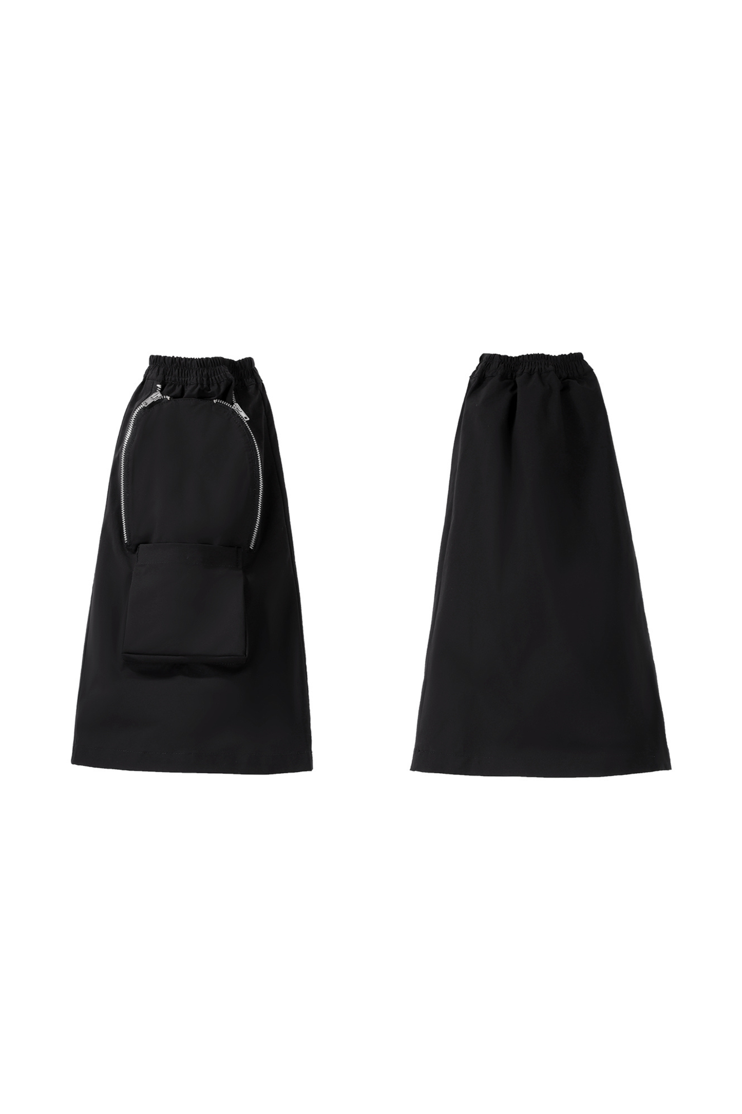 ダークフードジャケット+ショートパンツ+レッグカバー