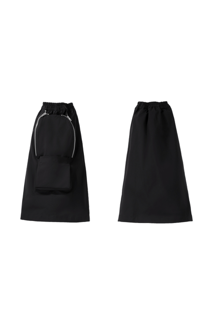 ダークフードジャケット+ショートパンツ+レッグカバー