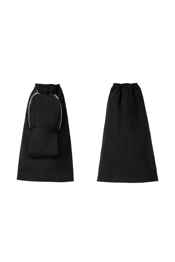 ダークフードジャケット+ショートパンツ+レッグカバー