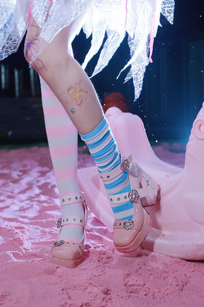 ヘキサグラムスターホットティーハイヒール