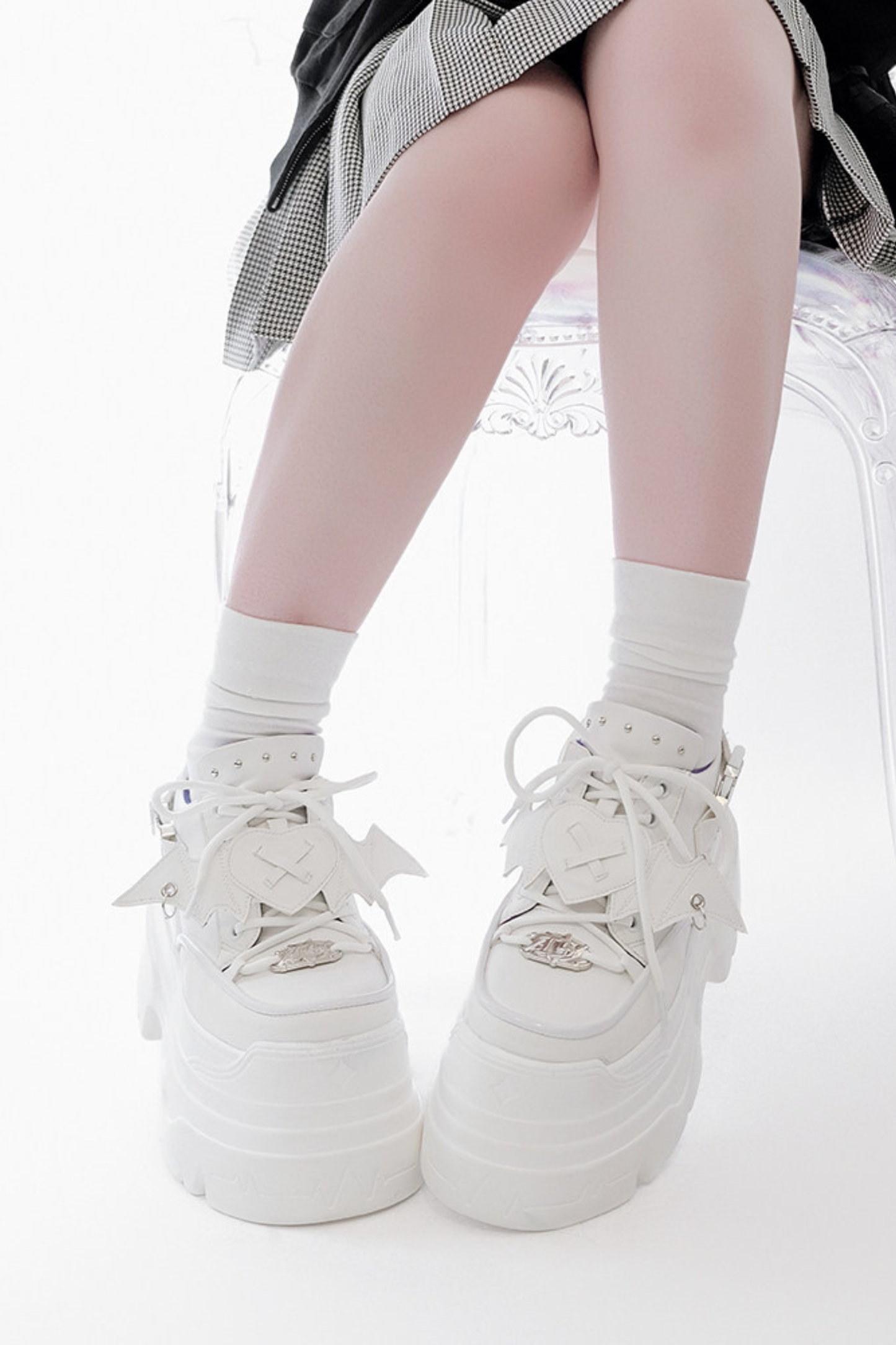 Reverse Wings Platform Shoes