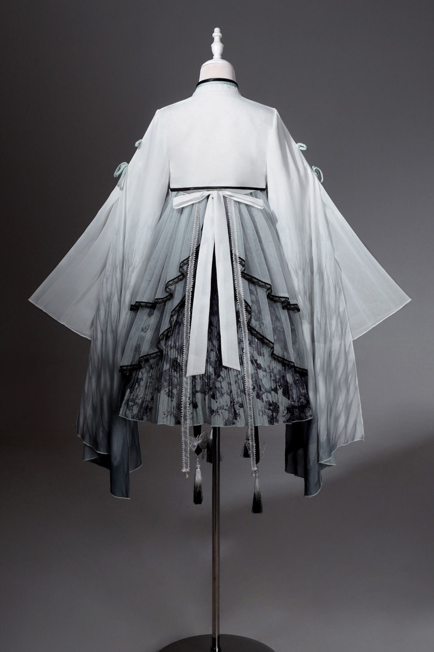 ダークチャイナドレス+ビッグスリーブケープ+チャイナトップス+スカート+キャミソールドレス+レッグウォーマー