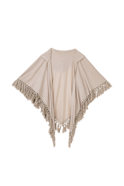 サンセット民族フードケープ+サスペンダースカート+トップス