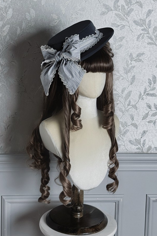 【12月23日予約締切】ビクトリアデュークエレガントクラシックリボンハット＋アクセサリー