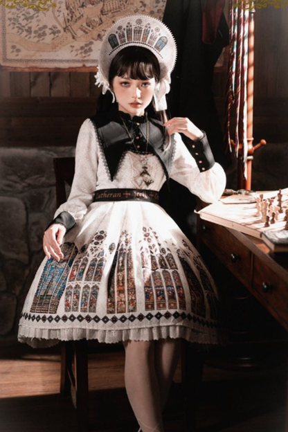 Gothic Classic Crown Lolita Dress