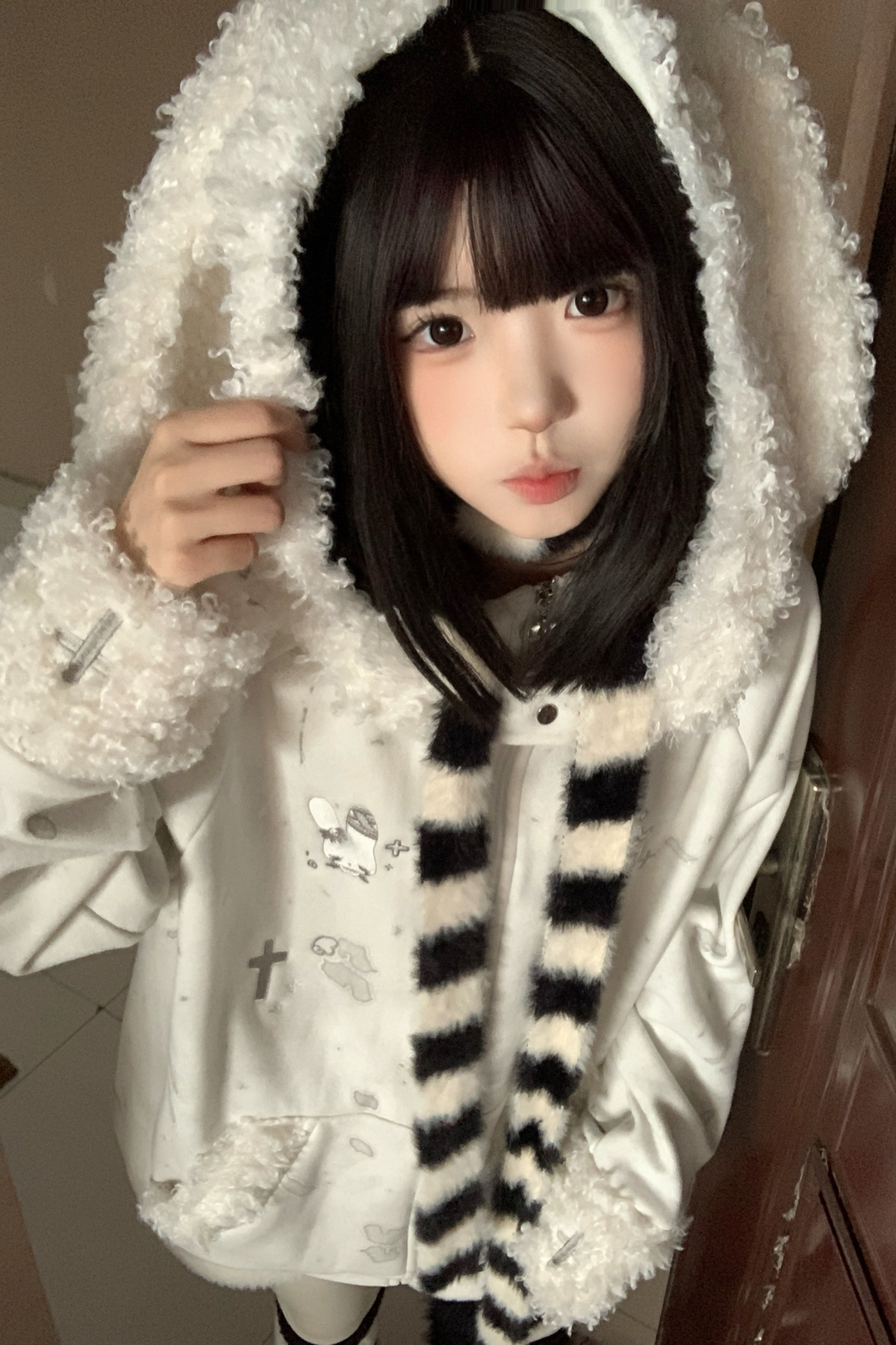 ファーイヤーフードサブカルジャケット