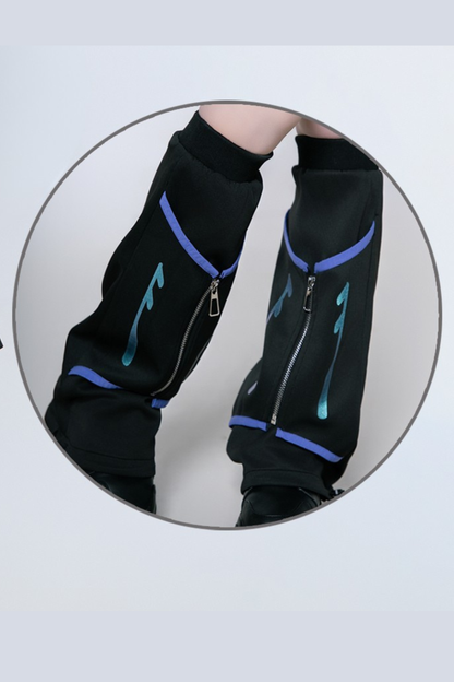 オーバーロードアニメガールジャケット+スカート＋レッグカバー