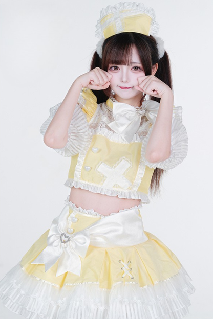 【数量限定】スプリットアイドルコスチュームメディカルバーセットアップ