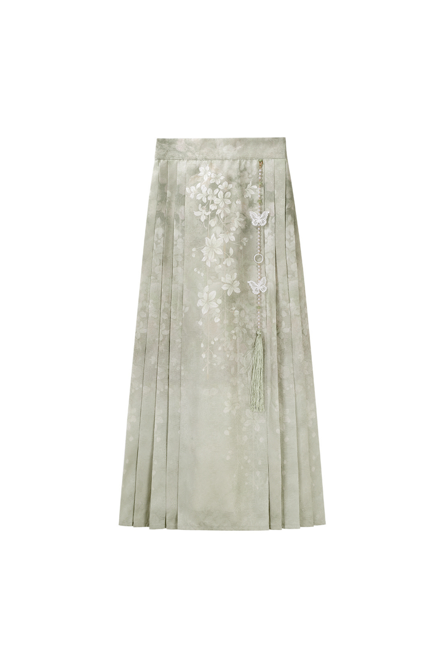 Jasmine Rain Long Sleeve Shirt + Elegant Skirt