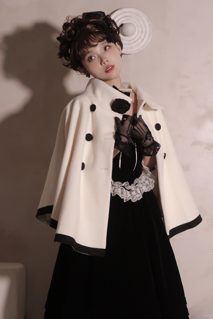 【予約商品】ローズクワイアケープコート＋フーディーリボン