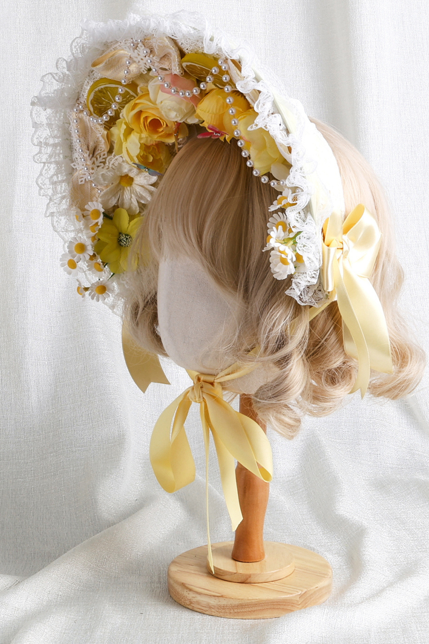 プリンセスティーパーティーロリータボンネット