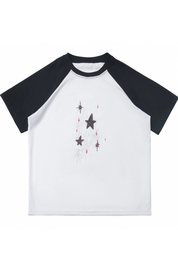 モードカジュアルレイヤードベスト+Tシャツ+ワイドパンツ+ワンピース