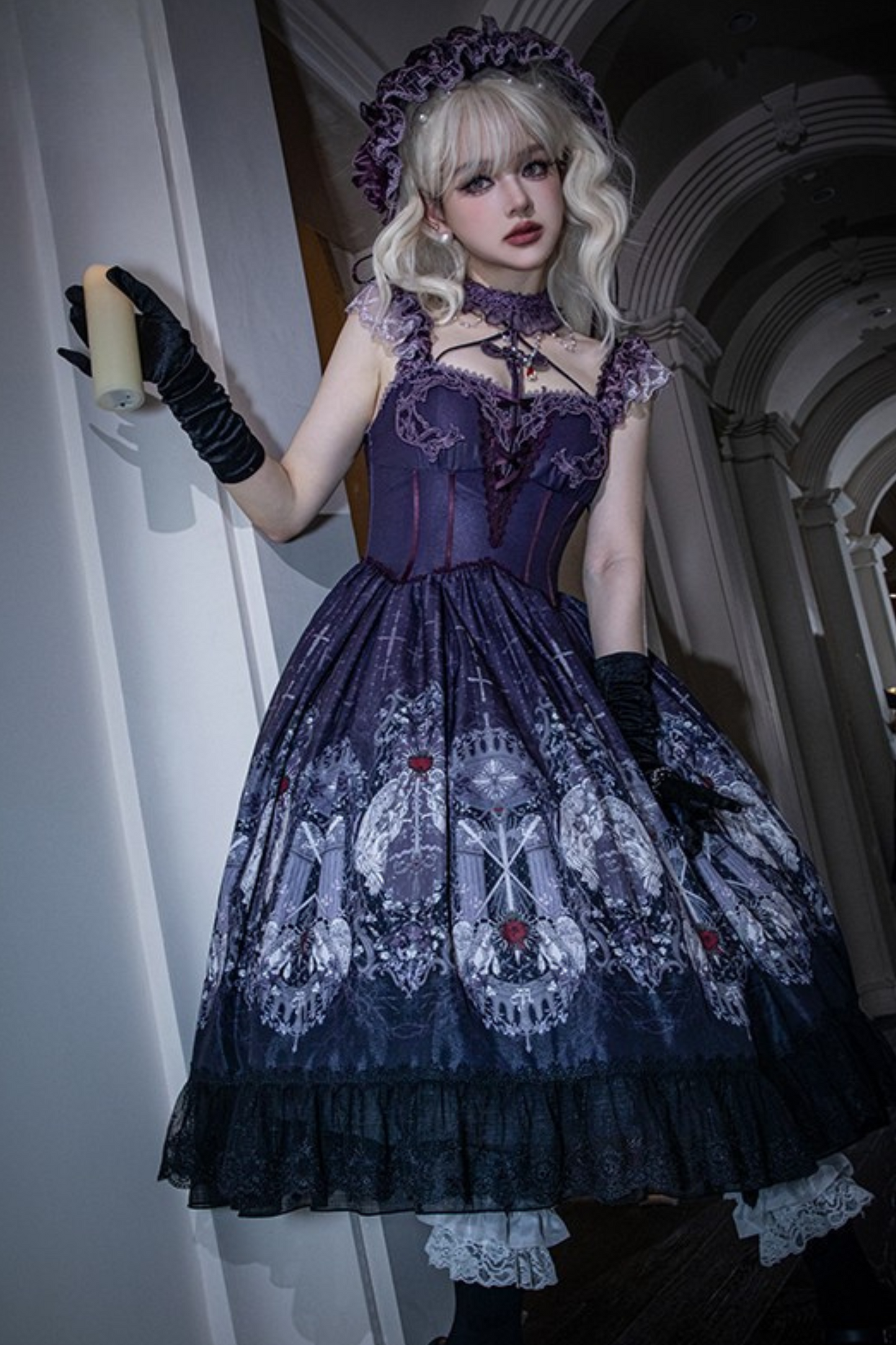 [Reservation Product] Gothic Girl Design Maria Sword Lolita Dress Set