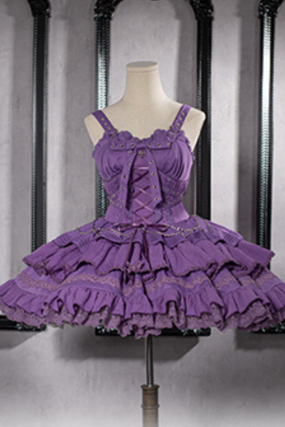 コントラクトクロスJSKゴシックエレガントロリータドレス