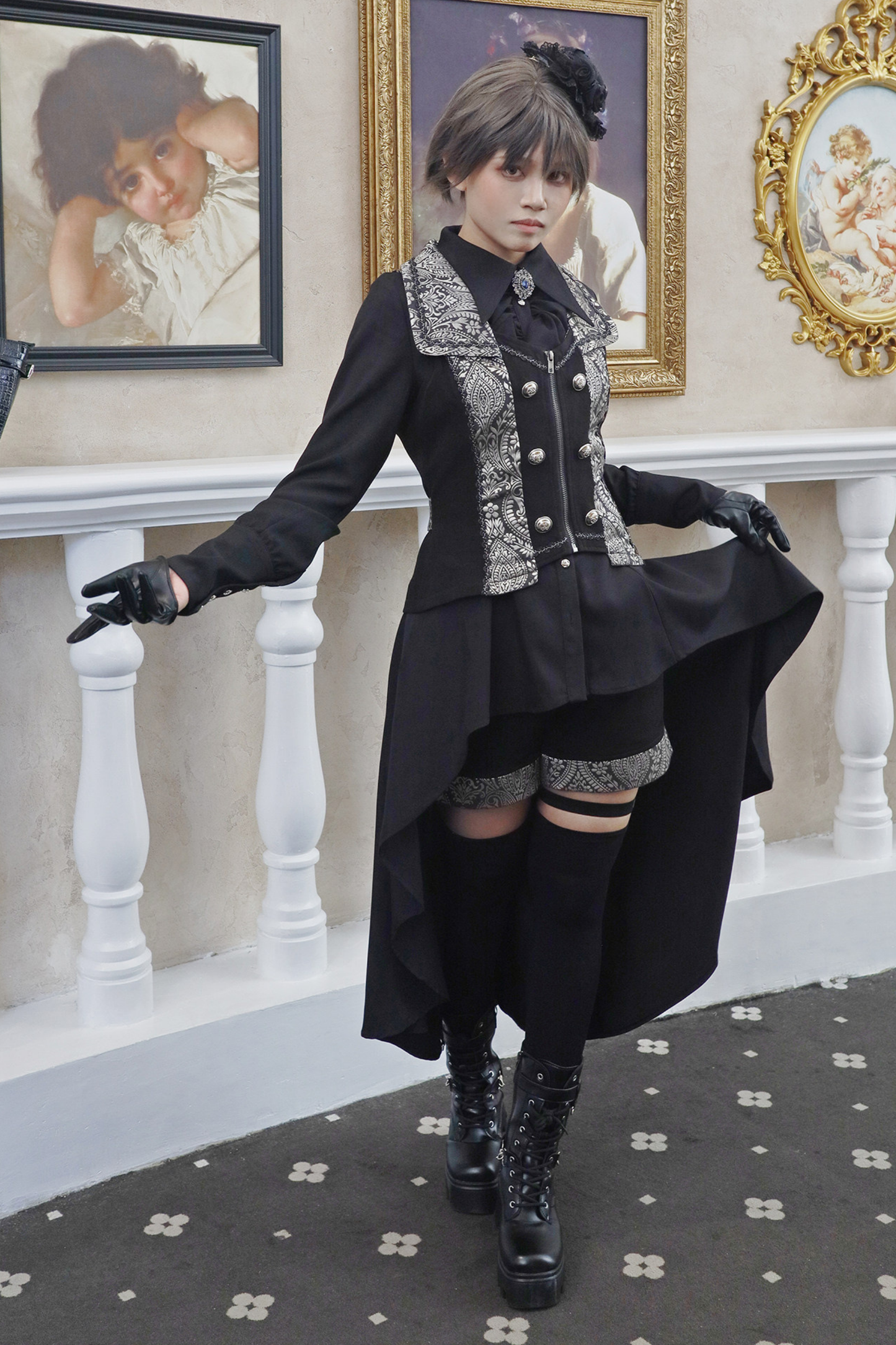 Dark Prince Lolita Jacket + Shirt + Pants + Vest
