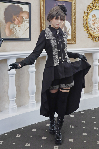 Dark Prince Lolita Jacket + Shirt + Pants + Vest