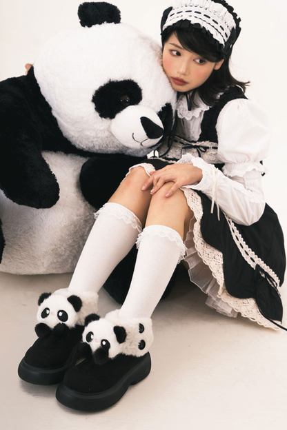 Fluffy Sheep Fleece Snow Boots