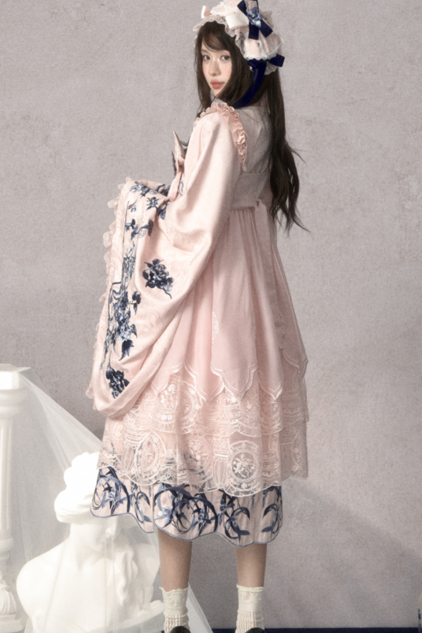 スイートチャイナサスペンダードレス