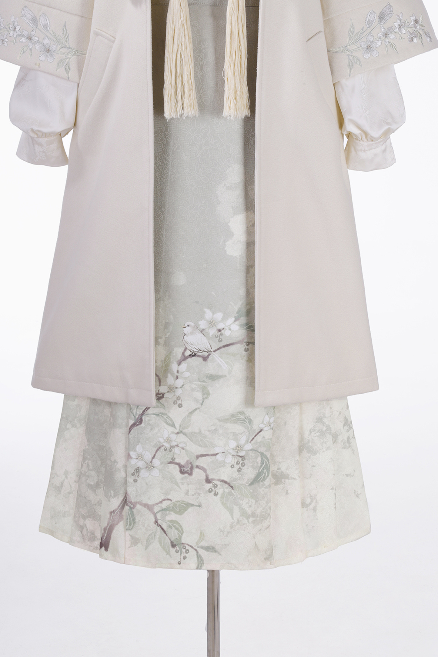 フォレストチャイナコート+スカート+トップス