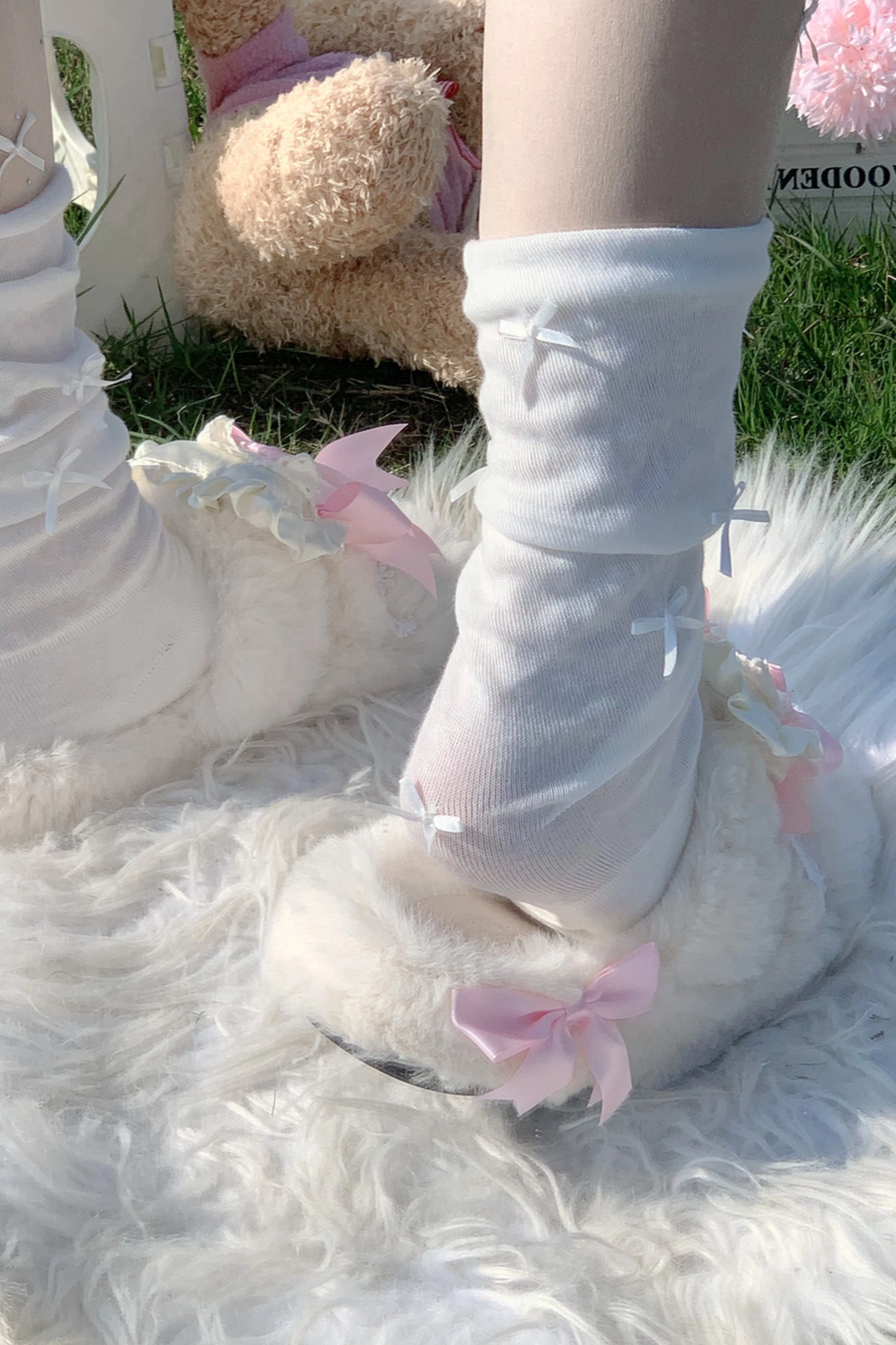 バニーファーロリータスリッパ