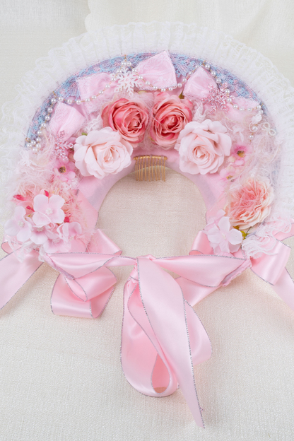 ローズティーパーティーロリータボンネット