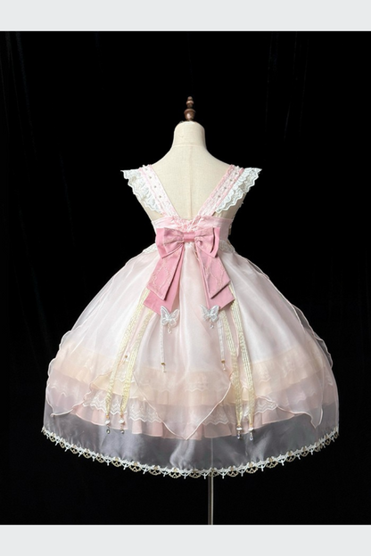 Fairy Floral China Tulle Ribbon Dress